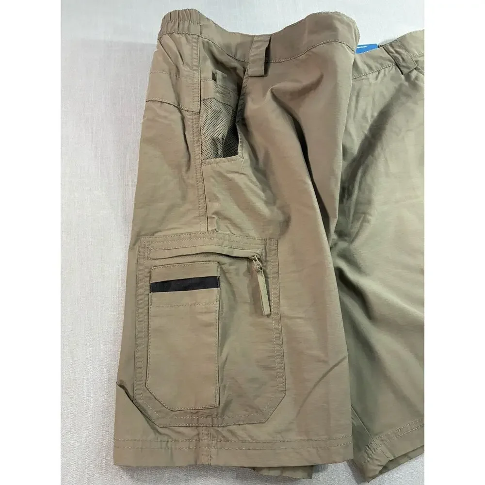 Reel Legends Tarpon Shorts Bundle Mens XL NWT Fishing Performance Blue Brown